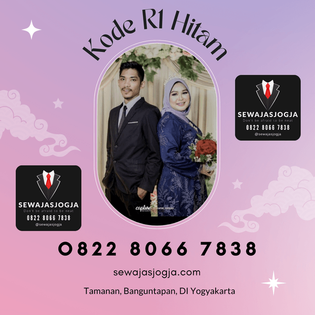 Sewa jas 40k di @sewajasjogja | 0822-8066-7838